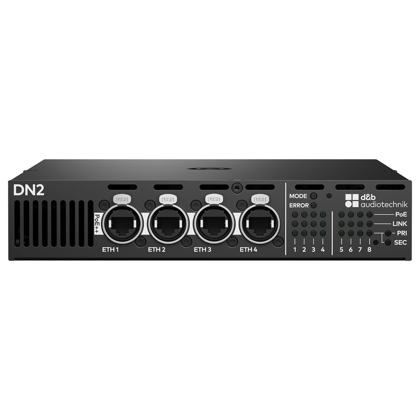 d&b audiotechnik DN2 Ethernet PoE++ Switch – Solotech