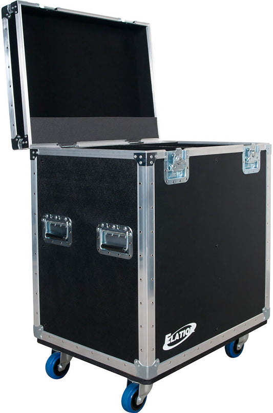 Elation DRCPRO006 Road Case with Foam In-Lays for 2x SMARTY HYBRID Fixtures - PSSL ProSound and Stage Lighting