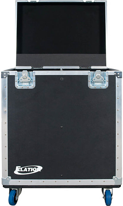 Elation DRCPRO006 Road Case with Foam In-Lays for 2x SMARTY HYBRID Fixtures - PSSL ProSound and Stage Lighting