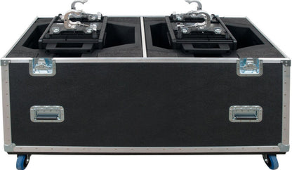 Elation DRCPRO020 Road Case with Foam In-Lays for 2x Artiste Mondrain Fixtures - PSSL ProSound and Stage Lighting