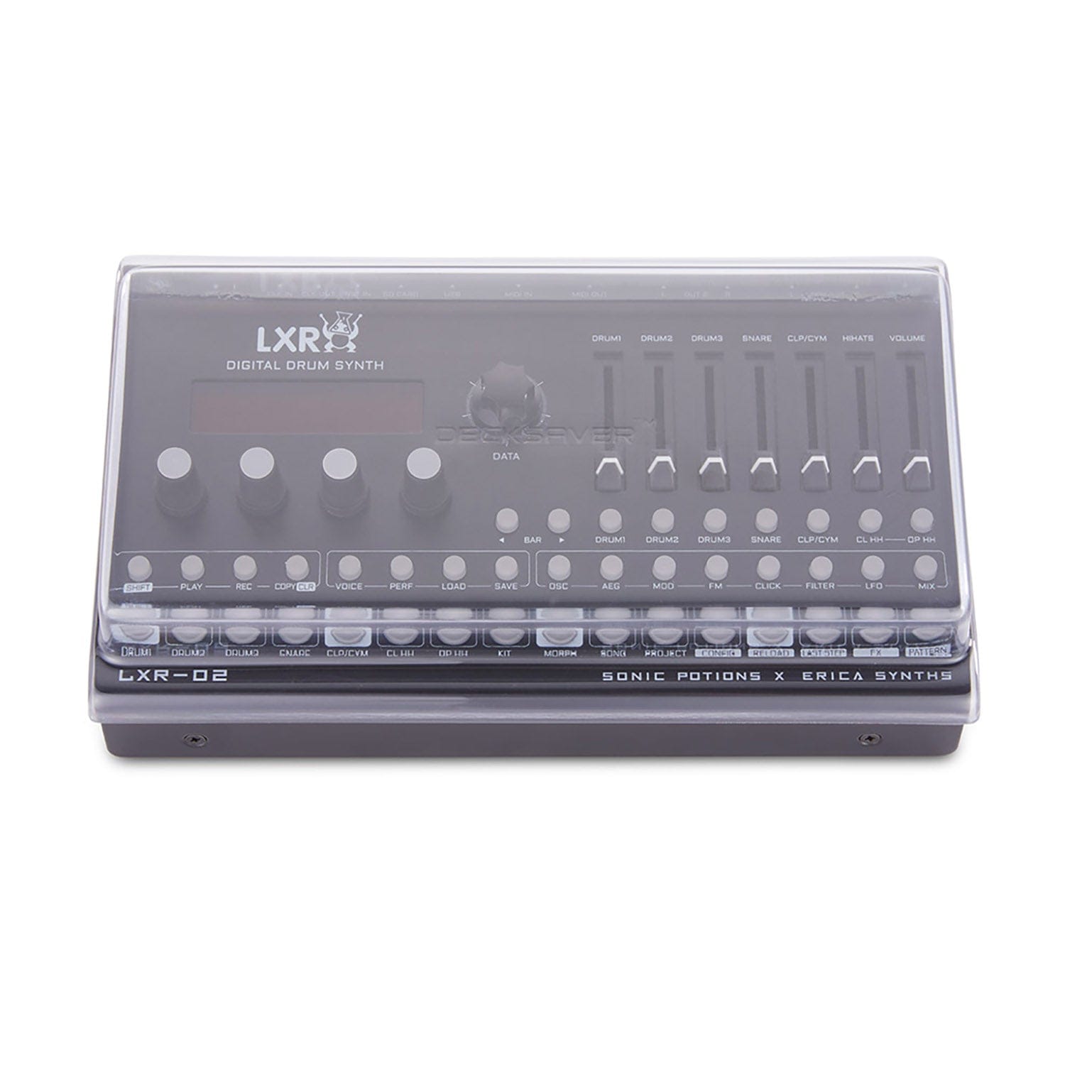 Decksaver DS-PC-DB01LXR02 Erica Synths DB-01 and LXR-02 Cover - PSSL ProSound and Stage Lighting