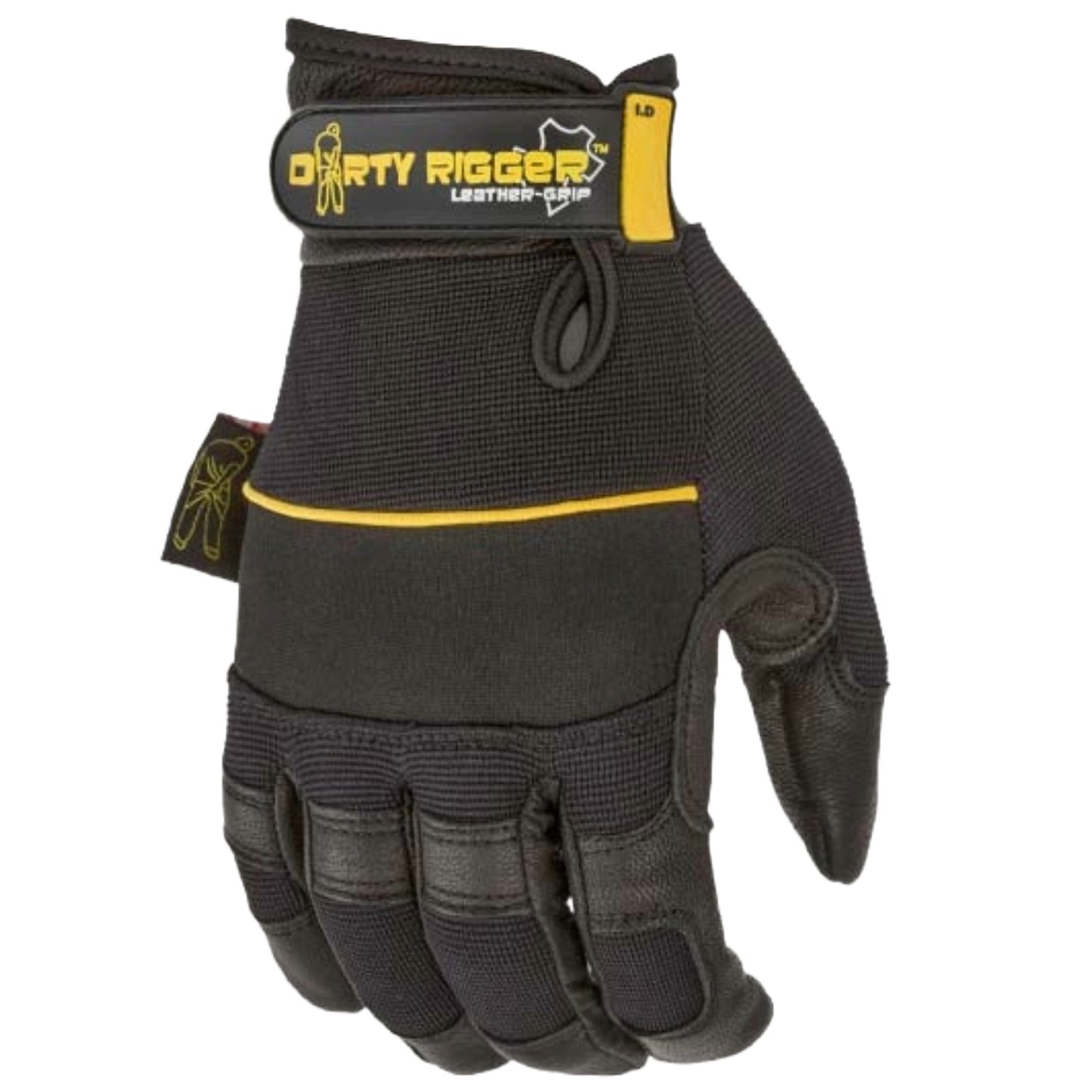DIRTY RIGGER Leather Grip™ – Gants de gréeur en cuir - Doigts complets (V1.3)