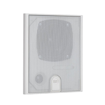 RCF DU-31EN-8W Two-Way WallMounted (Flush) Speaker, 4" + 1", Power Selectable (100V): 8W-4W-2W