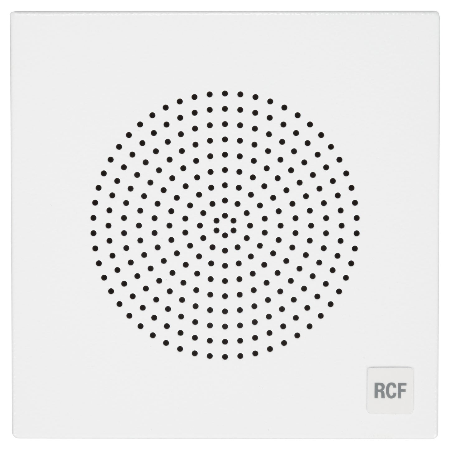 RCF DU 50EN 5" Twin-Cone Wall/Ceiling Mounting Speaker, White, 6W, 70-100V - EN54-24