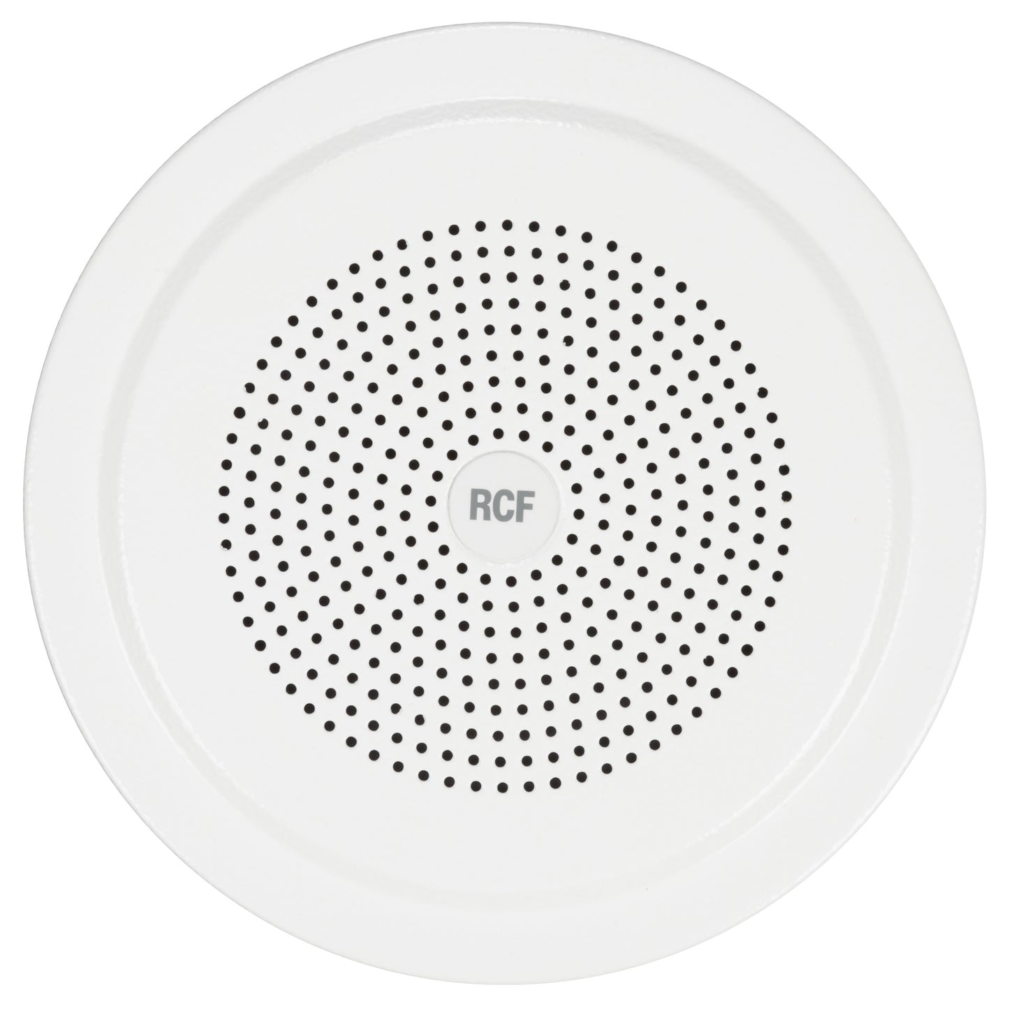 RCF DU 60EN 5" Twin-Cone Ceiling Flush/Semi Flush Mounting Speaker, White, 6W, 70-100V - EN54-24