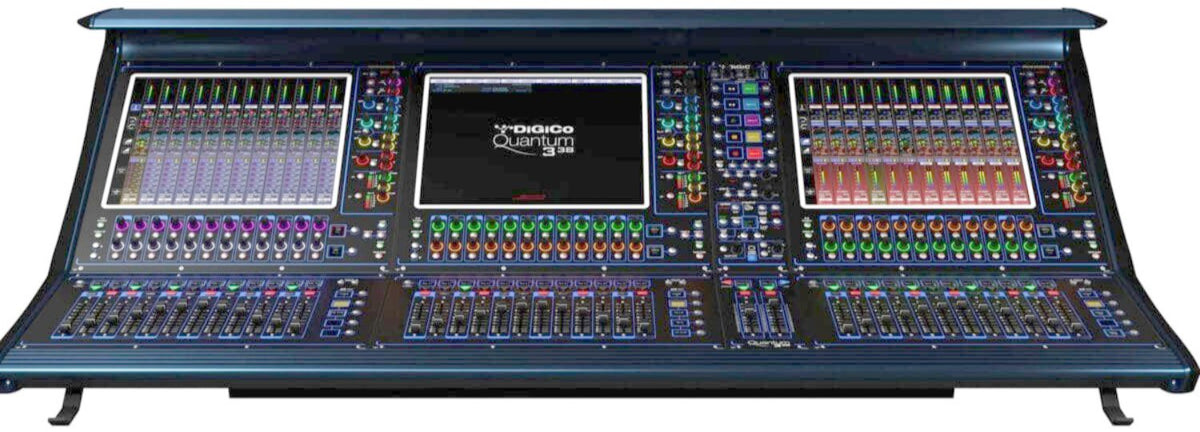 DiGiCo Quantum 338 Control Surface - MADI & One Multi-Mode Optics HMA ...