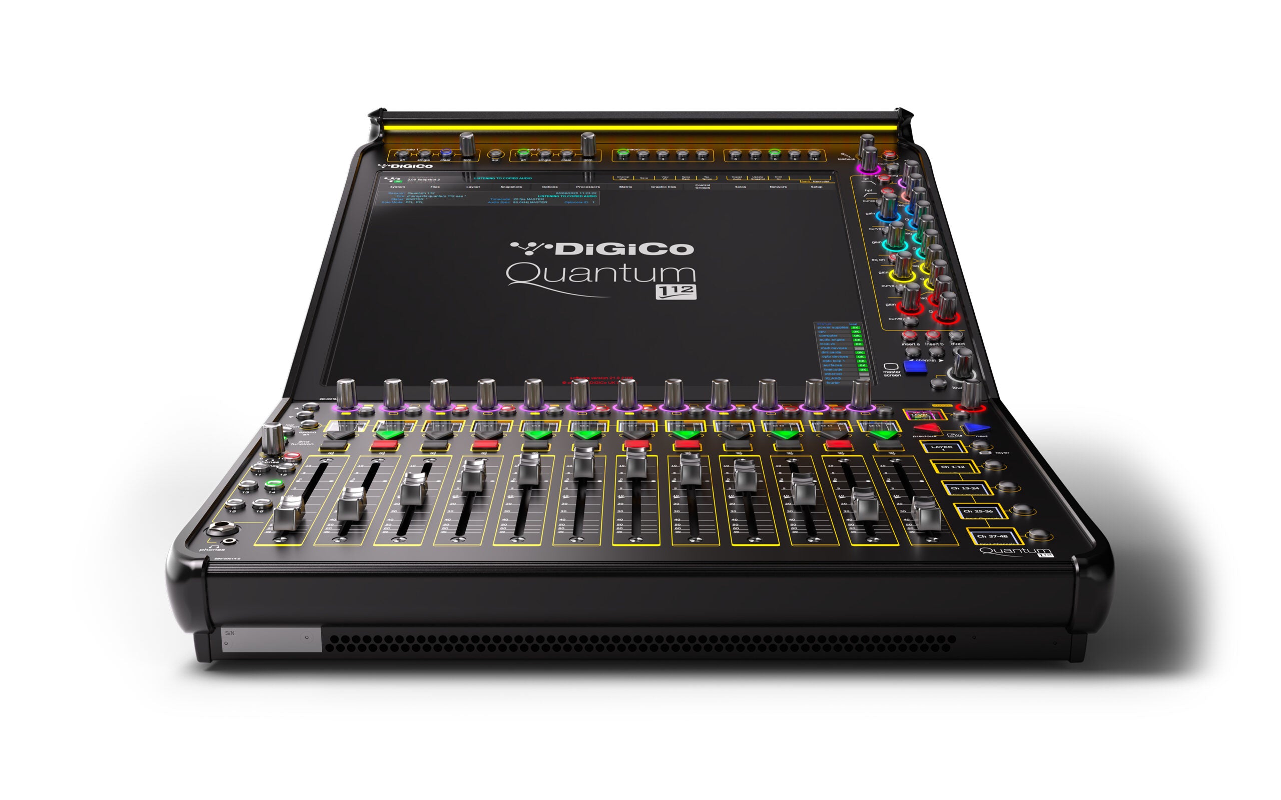 DiGiCo Quantum 112 Digital Mixing Console – Solotech