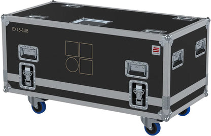 D&B Audiotechnik E7448.000 Touring Case for E15X-SUB - Holds 2 - PSSL ProSound and Stage Lighting