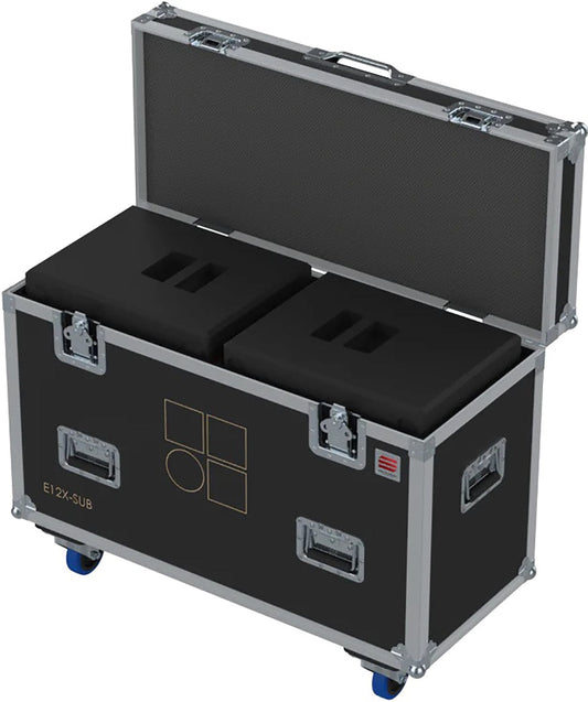 D&B Audiotechnik E7449.000 Touring Case for E12X-SUB - Holds 2 - PSSL ProSound and Stage Lighting