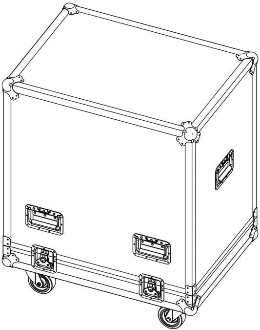 D&B Audiotechnik E7466.000 Touring Case for VP - Holds 2 - PSSL ProSound and Stage Lighting