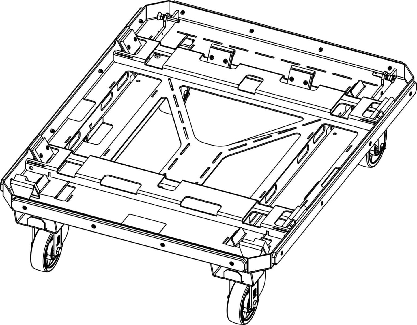 D&B Audiotechnik E7812.000 Touring Cart for XSL-SUB - PSSL ProSound and Stage Lighting