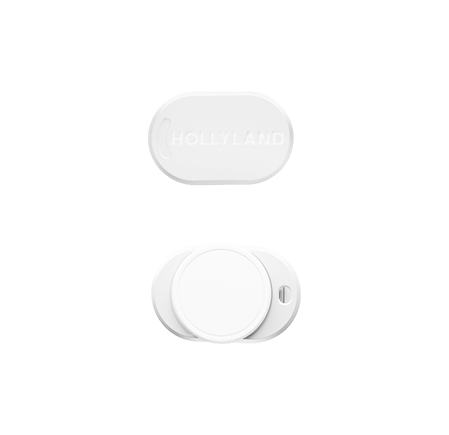 Hollyland HL-BC02 LARK M2 TX Magnetic Back Clip (White)