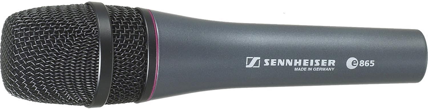 Sennheiser E865 Handheld Condenser Mic with Clip - ProSound and Stage Lighting