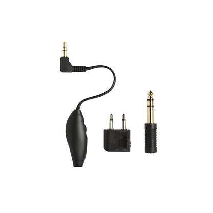 Shure EAADPT-KIT Adapter Kit: combines 1/4" Adapter, Airline Adapter, Volume Control