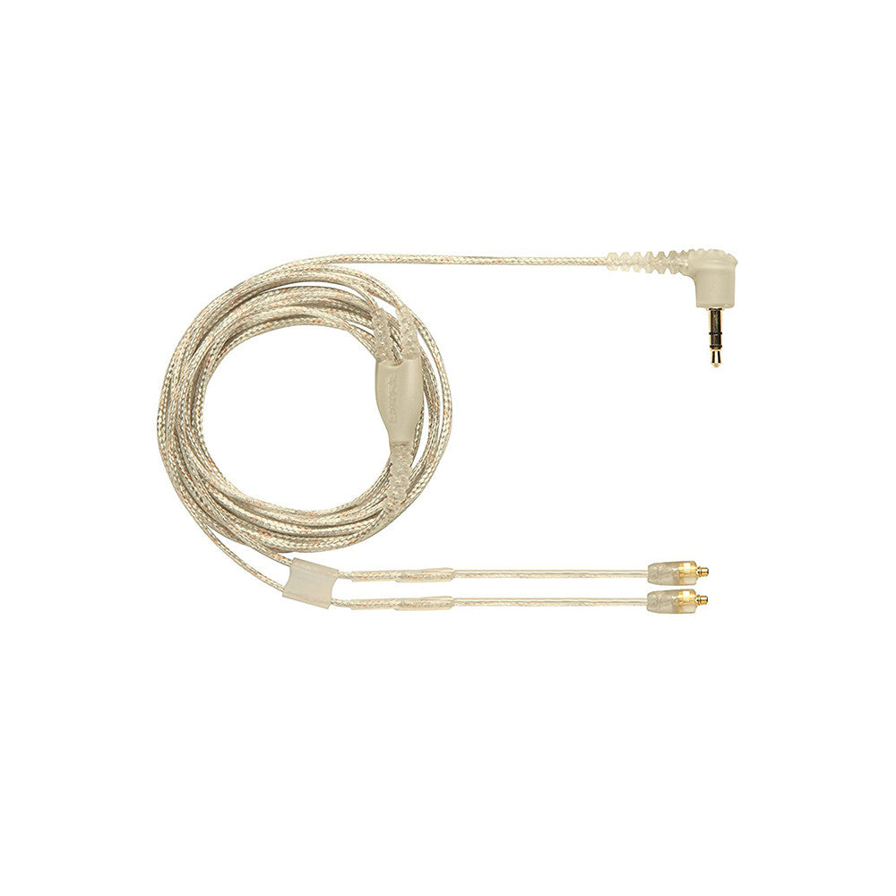 Shure EAC64CL Detachable Earphone Cable, 64" (Clear, sealable bag)