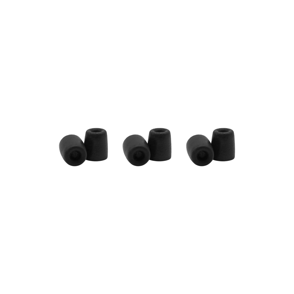 Shure EACYF1-6S 6-pack (3 pairs) Small 100 Series Comply foam sleeves for Shure Earphones - Hanging Retail Packaging