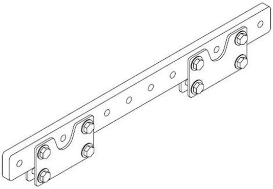 Q-SYS EB2082-I-WH Extension Bar - Allows Wl115-SW to be Suspended Behind Wl2082-I - White - PSSL ProSound and Stage Lighting