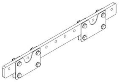 Q-SYS EB3082-BK Extension Bar for 2x AF3082-S Array Frames - Black - PSSL ProSound and Stage Lighting