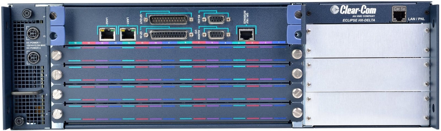 Clear-Com Eclipse HX-DELTALITE 32P Intercom Frame - PSSL ProSound and Stage Lighting