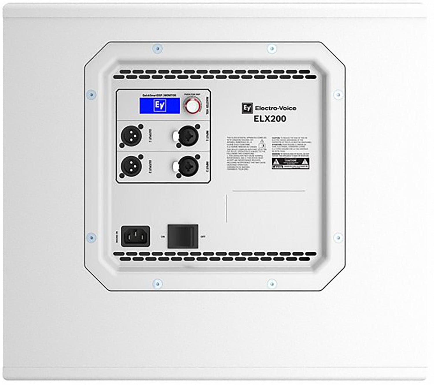 Electro-Voice ELX200-12SP-W 12 Inch Powered Subwoofer - White - PSSL ProSound and Stage Lighting