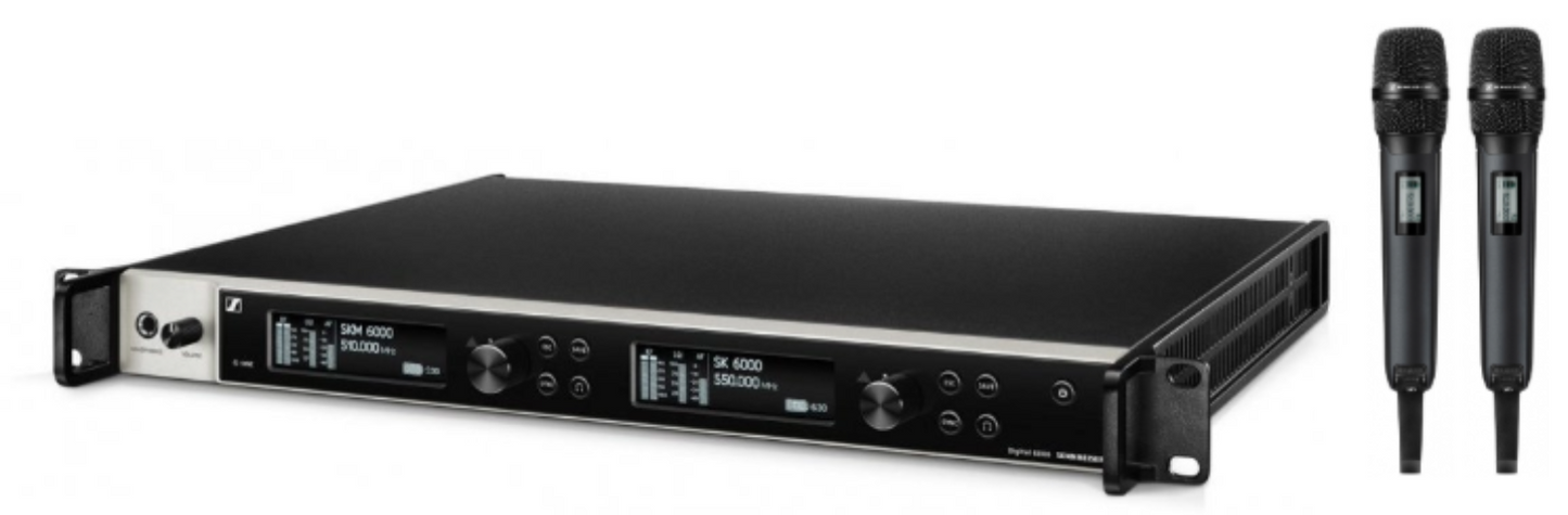 Sennheiser EM 6000 Dante Dual receiver Used Package