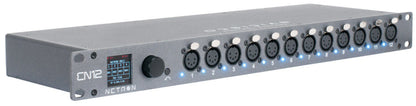 Elation EN12 Obsidian Netron 12-Port Ethernet to DMX OLED Display Gateway - PSSL ProSound and Stage Lighting