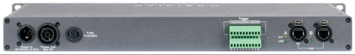 Elation EN12 Obsidian Netron 12-Port Ethernet to DMX OLED Display Gateway - PSSL ProSound and Stage Lighting