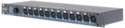 Elation EN12 Obsidian Netron 12-Port Ethernet to DMX OLED Display Gateway - PSSL ProSound and Stage Lighting