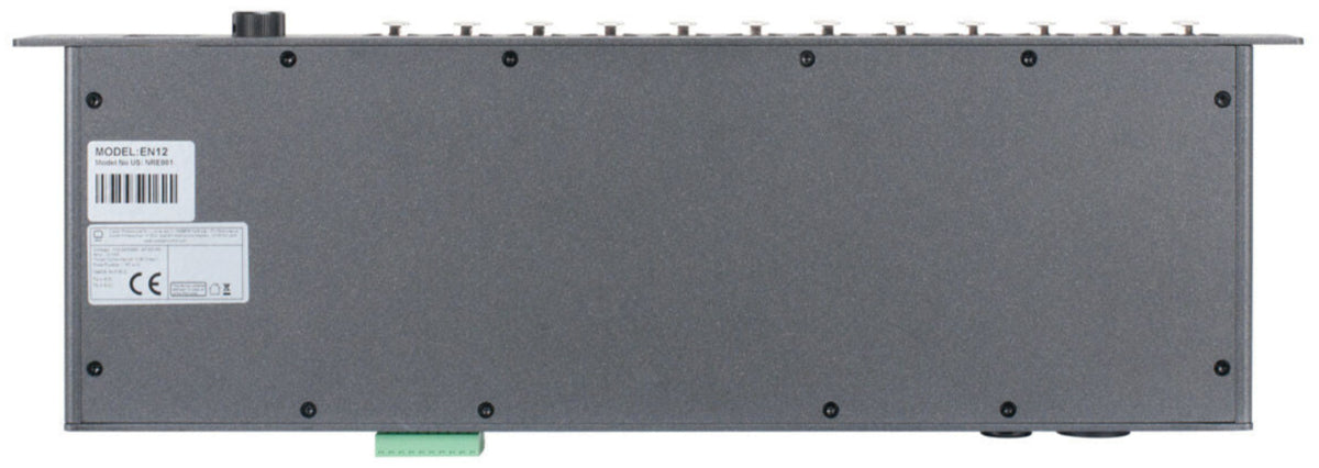 Elation EN12 Obsidian Netron 12-Port Ethernet to DMX OLED Display Gateway - PSSL ProSound and Stage Lighting