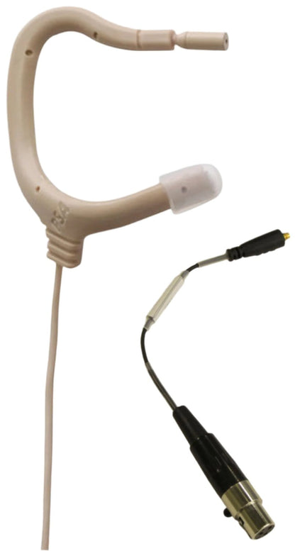 Point Source Audio EO-8WL-XLE EMBRACE Omni Earmount Lavalier for Lectrosonics - Beige - PSSL ProSound and Stage Lighting