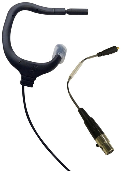 Point Source Audio EO-8WL-XLE EMBRACE Omni Earmount Lavalier for Lectrosonics - Black - PSSL ProSound and Stage Lighting