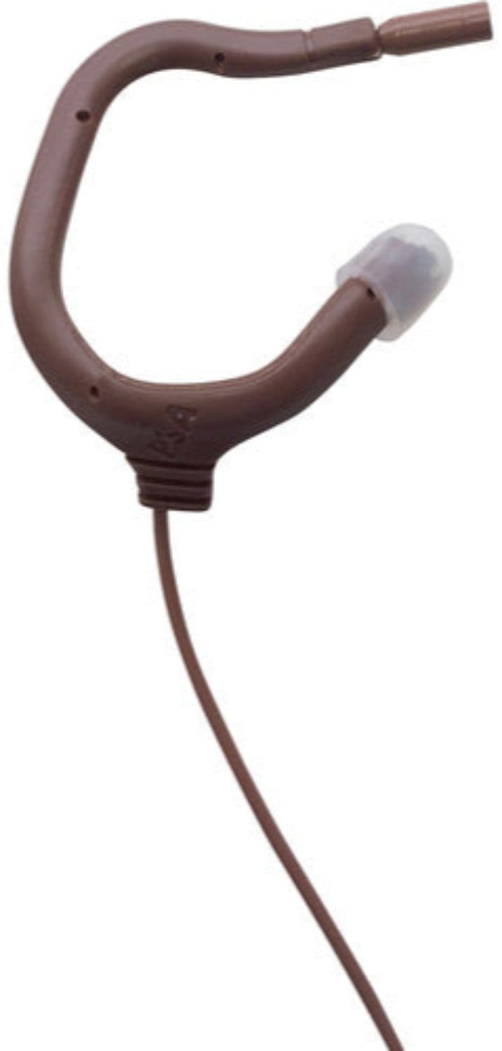 Point Source Audio EO-8WL-XMP EMBRACE Omni Earmount Lavalier for MiPro - Brown - PSSL ProSound and Stage Lighting