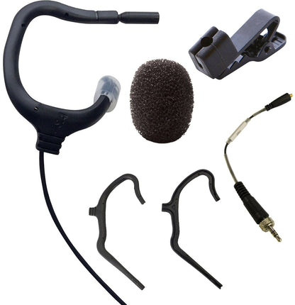 Point Source Audio EO-8WL-XSE EMBRACE Omni Earmount Lavalier for Sennheiser - Black - PSSL ProSound and Stage Lighting