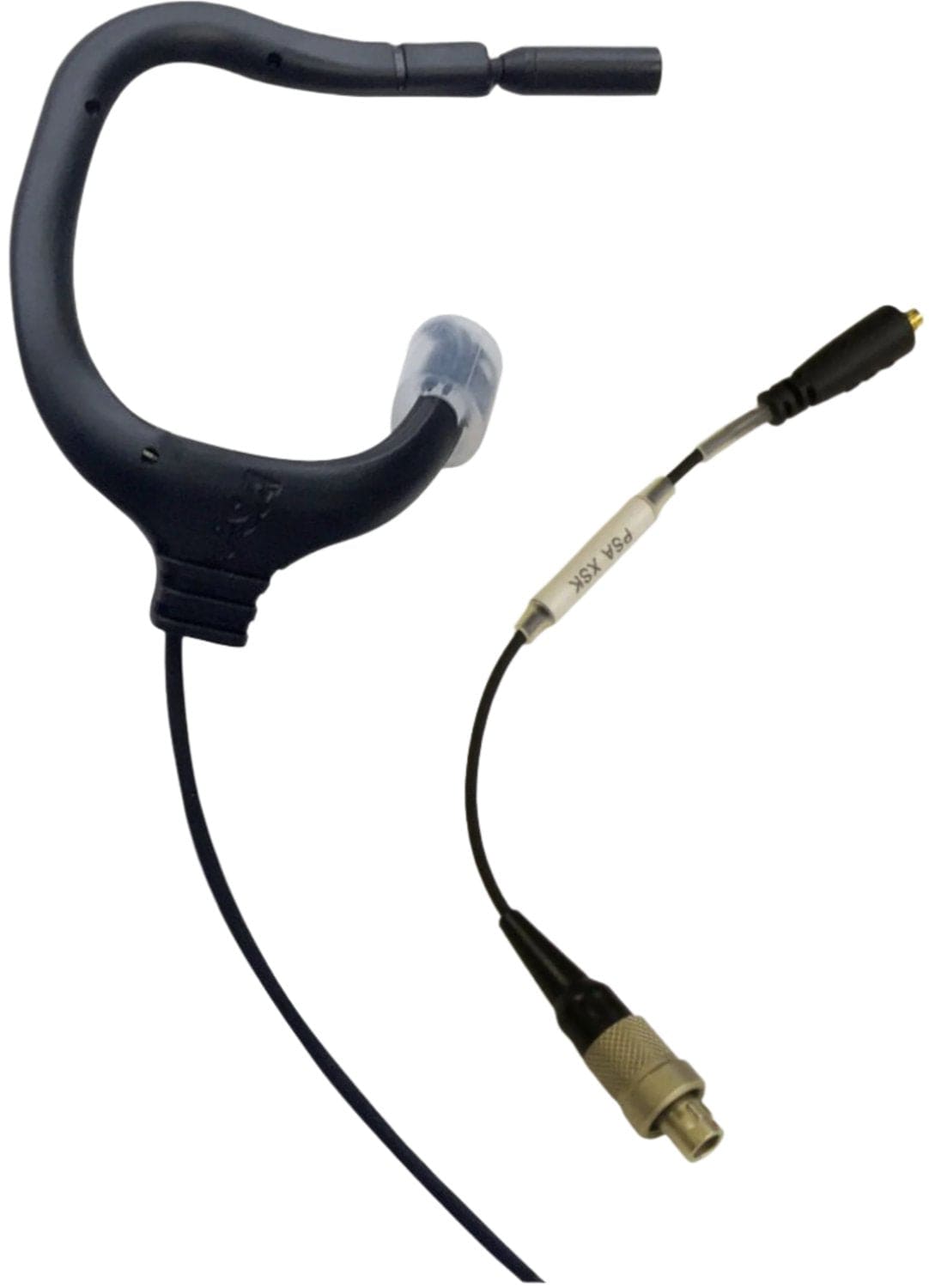 Point Source Audio EO-8WL-XSK EMBRACE Omni Earmount Lavalier for Sennheiser SK - Black - PSSL ProSound and Stage Lighting