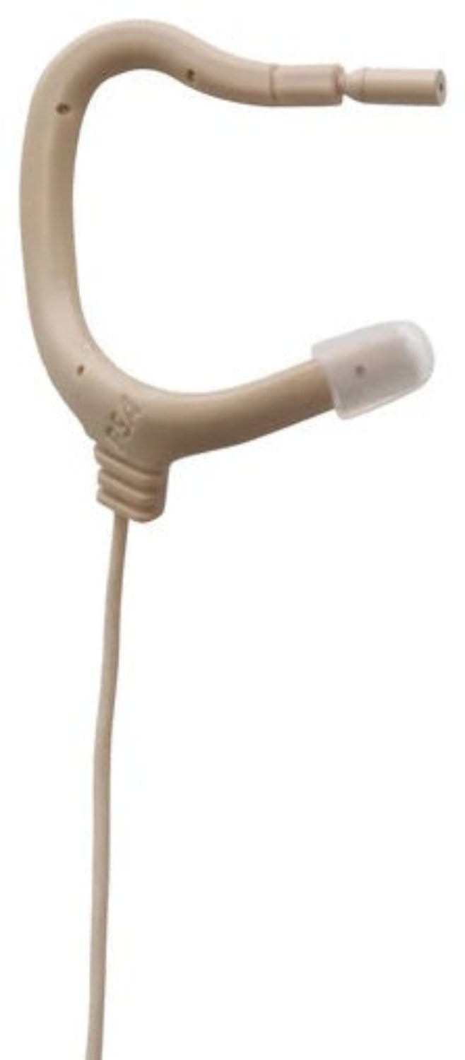 Point Source Audio EO-8WLH-XLE EMBRACE Omni Earmount Studio Lavalier Mic for Lectrosonics - Beige - PSSL ProSound and Stage Lighting