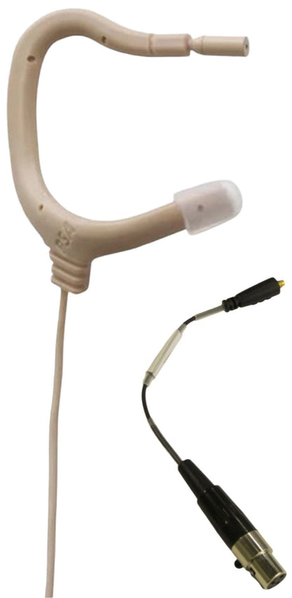 Point Source Audio EO-8WLH-XLE EMBRACE Omni Earmount Studio Lavalier Mic for Lectrosonics - Beige - PSSL ProSound and Stage Lighting