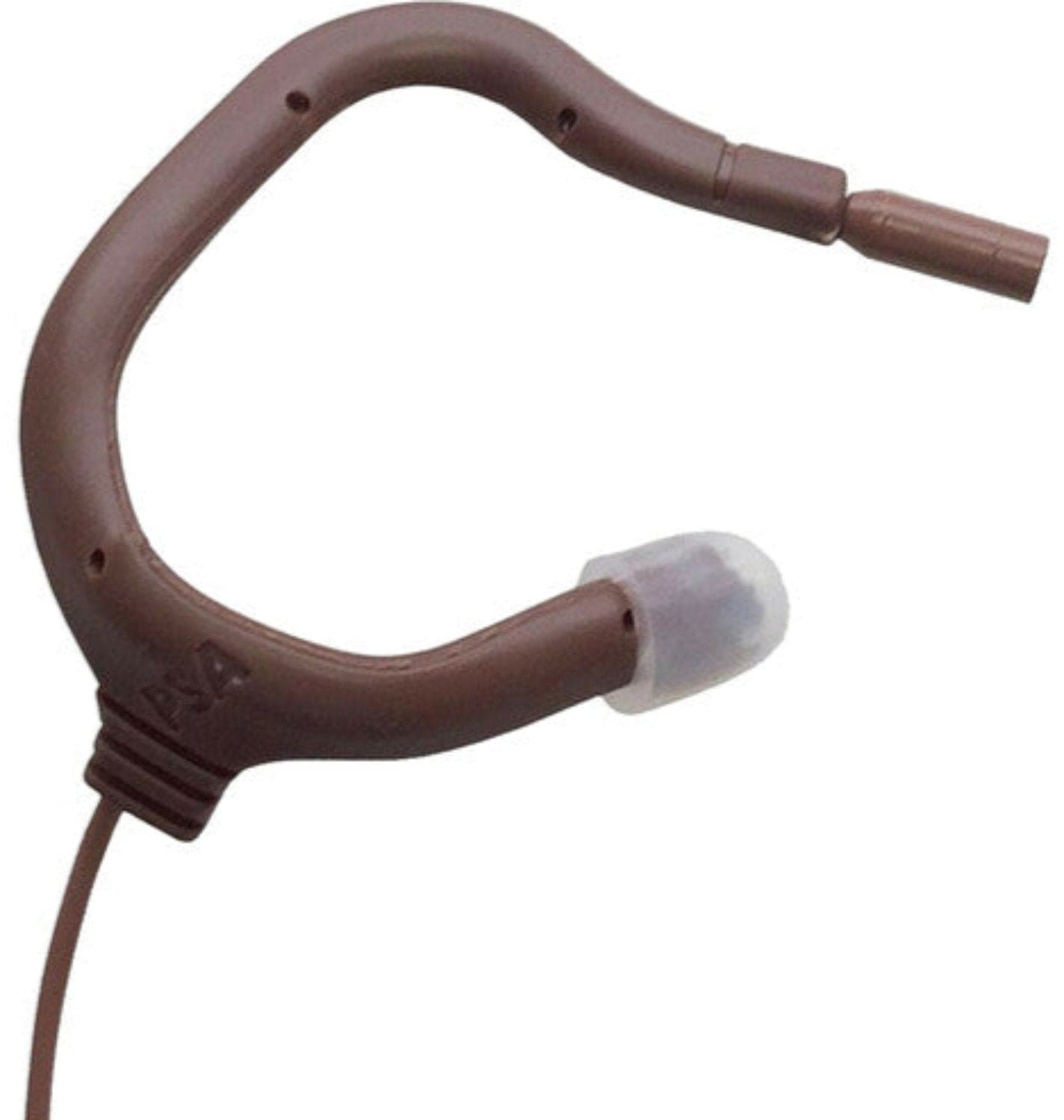 Point Source Audio EO-8WLH-XSE EMBRACE Omni Earmount Studio Lavalier Mic for Sennheiser - Brown - PSSL ProSound and Stage Lighting