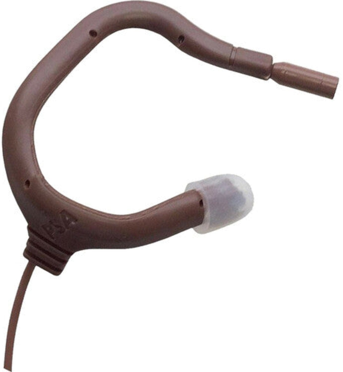 Point Source Audio EO-8WLH-XSK EMBRACE Omni Earmount Studio Lavalier Mic for Sennheiser SK - Brown - PSSL ProSound and Stage Lighting