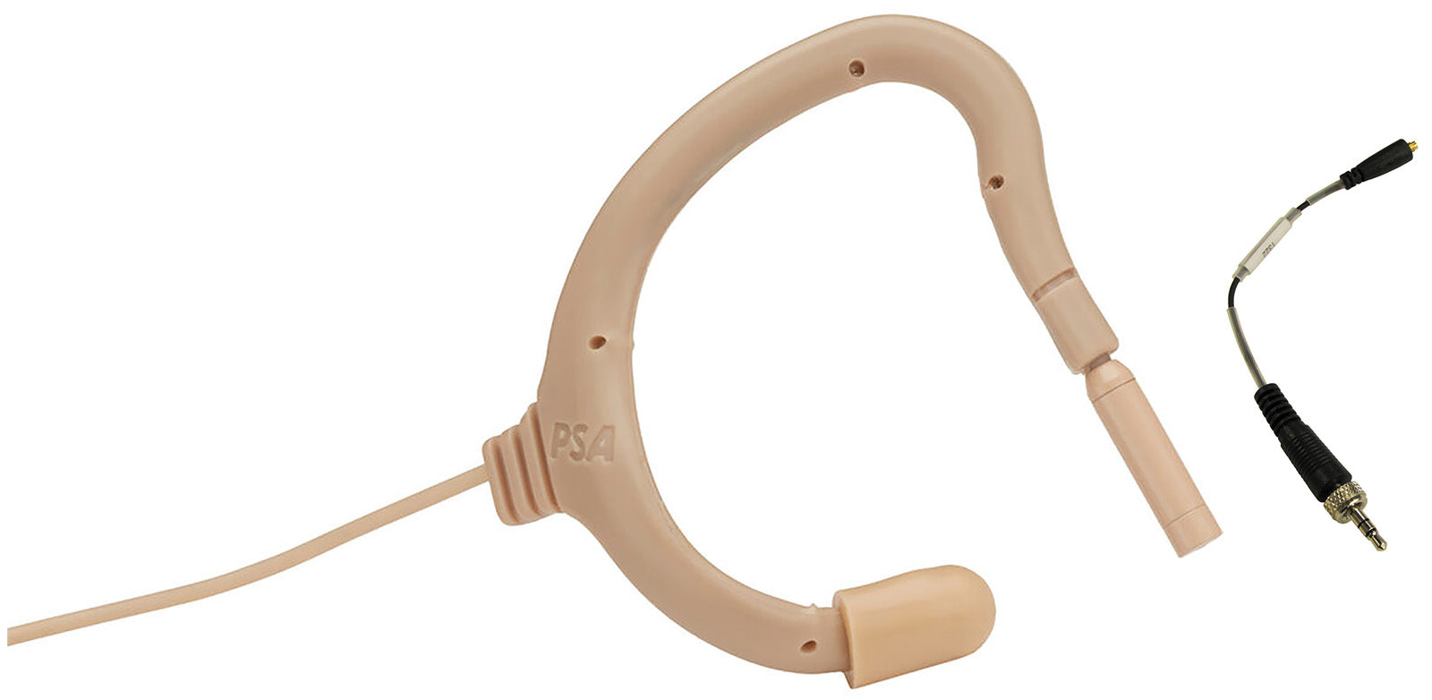 Point Source Audio EO-9WL-SE SERIES9 Omni Earmount Lavalier with 3.5mm Locking Connector - Beige - PSSL ProSound and Stage Lighting