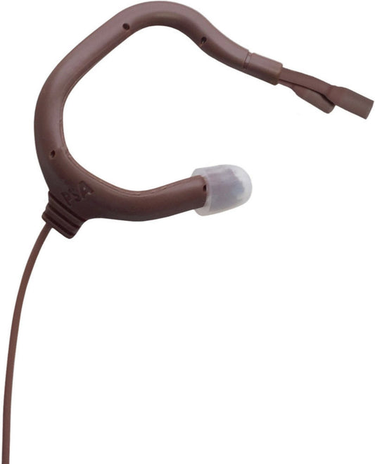 Point Source Audio EO2-8WL-XLE EMBRACE Omni Dual Petite Earmount Lavalier for Lectrosonic - Brown - PSSL ProSound and Stage Lighting