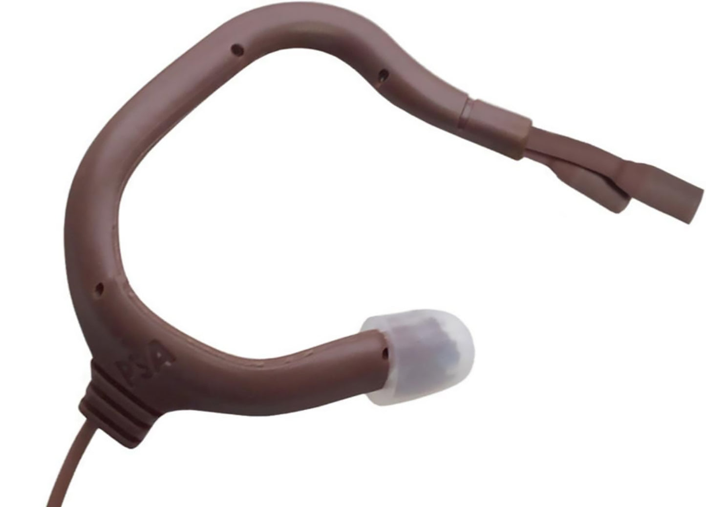 Point Source Audio EO2-8WL-XLE EMBRACE Omni Dual Petite Earmount Lavalier for Lectrosonic - Brown