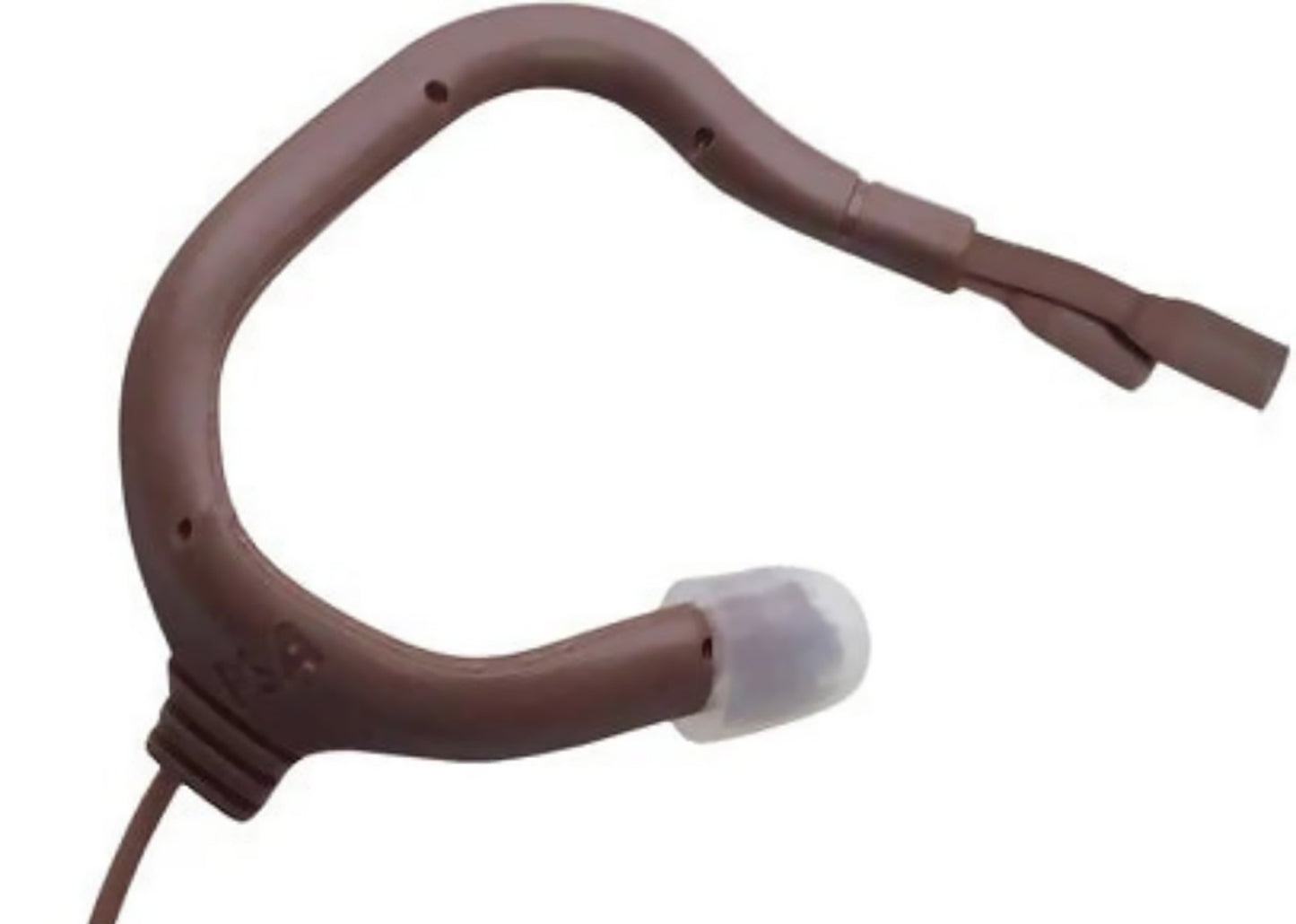 Point Source Audio EO2-8WL-XMP EMBRACE Omni Dual Petite Earmount Lavalier for MiPro - Brown