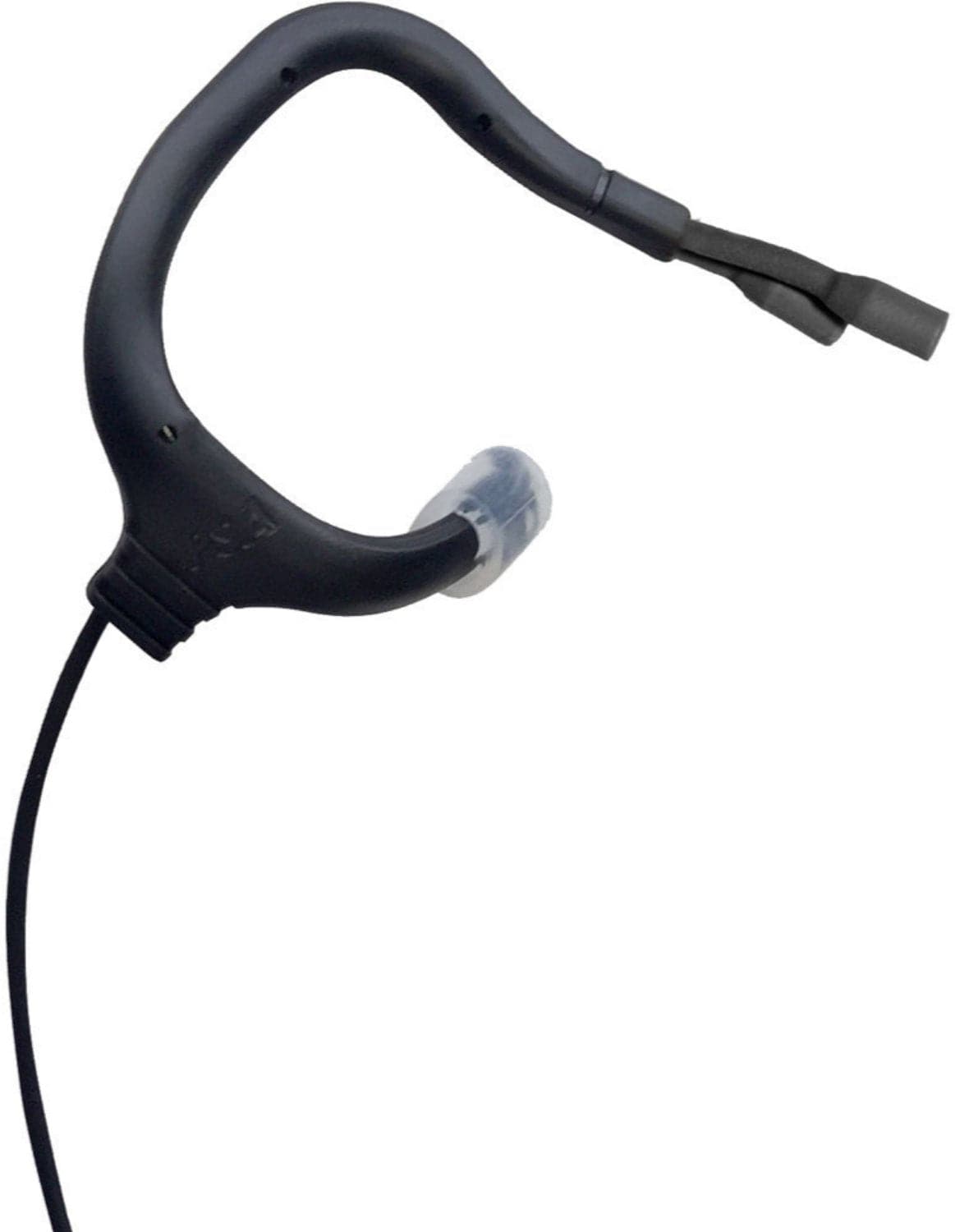 Point Source Audio EO2-8WL-XSH EMBRACE Omni Dual Petite Earmount Lavalier for Shure - Black - PSSL ProSound and Stage Lighting