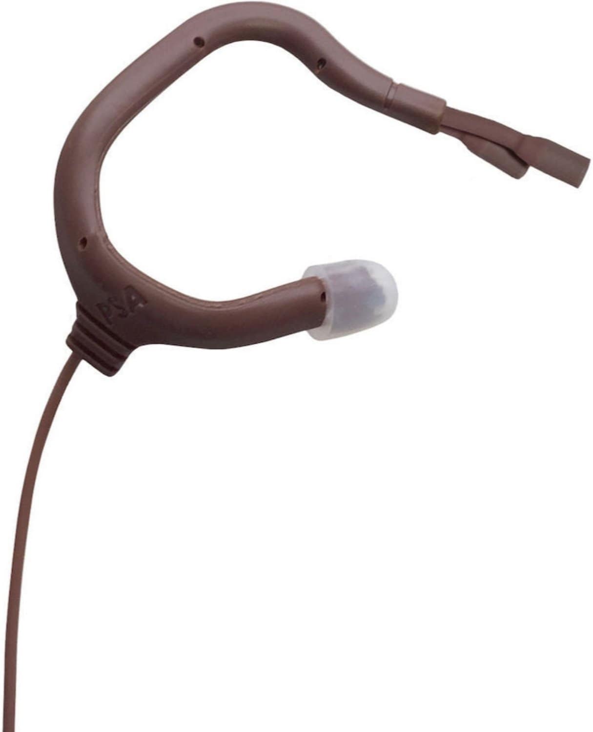 Point Source Audio EO2-8WL-XSK EMBRACE Omni Dual Petite Earmount Lavalier for Sennheiser SK - Brown - PSSL ProSound and Stage Lighting