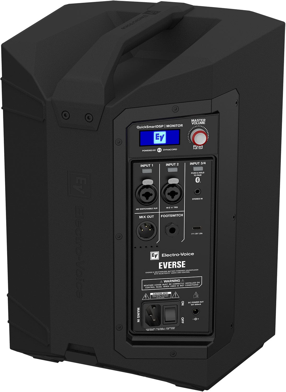 Electro-Voice EVERSE 8 Weatherized Battery-Powered Loudspeaker with Bluetooth Audio (Pair) - PSSL ProSound and Stage Lighting