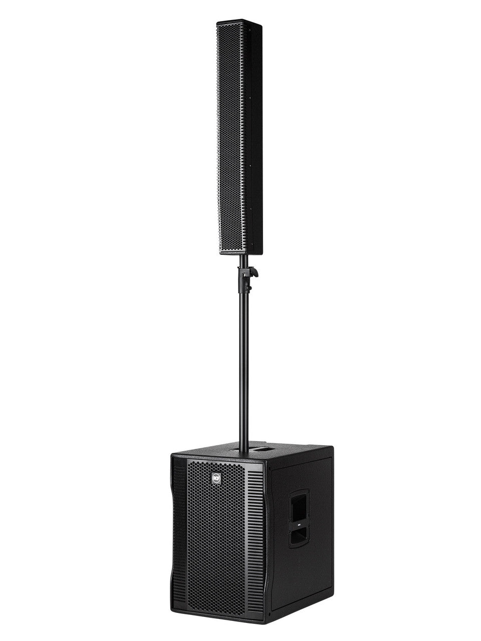 RCF EVOX-12-SYSTEM Active 1400W Portable PA System (Baltic Birch), 15" Subwoofer and (8)x4" Top