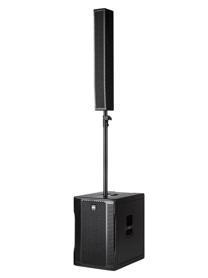 RCF EVOX-12-SYSTEM Active 1400W Portable PA System (Baltic Birch), 15" Subwoofer and (8)x4" Top
