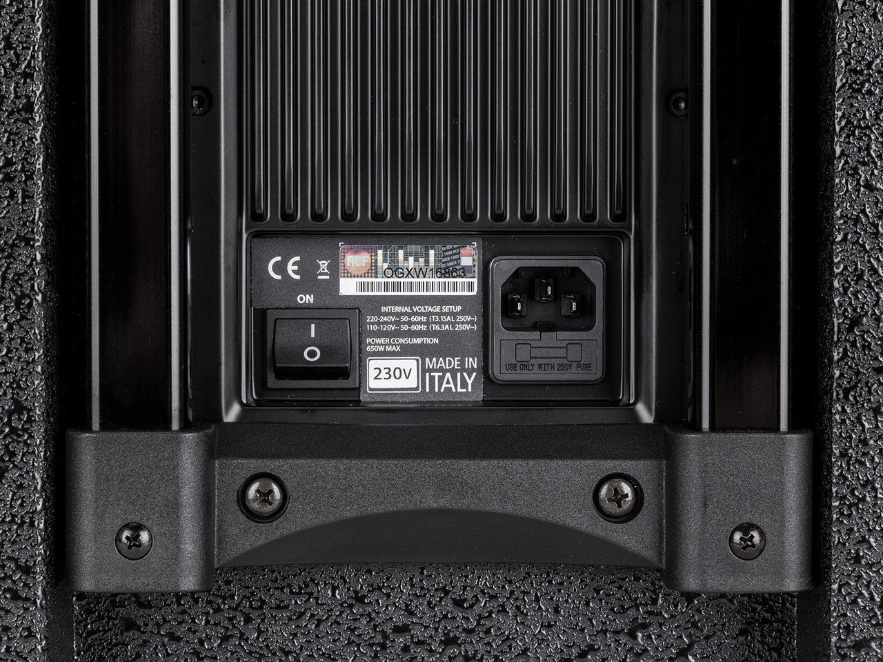 RCF EVOX-12-SYSTEM Active 1400W Portable PA System (Baltic Birch), 15" Subwoofer and (8)x4" Top