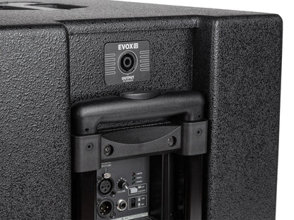 RCF EVOX-12-SYSTEM Active 1400W Portable PA System (Baltic Birch), 15" Subwoofer and (8)x4" Top