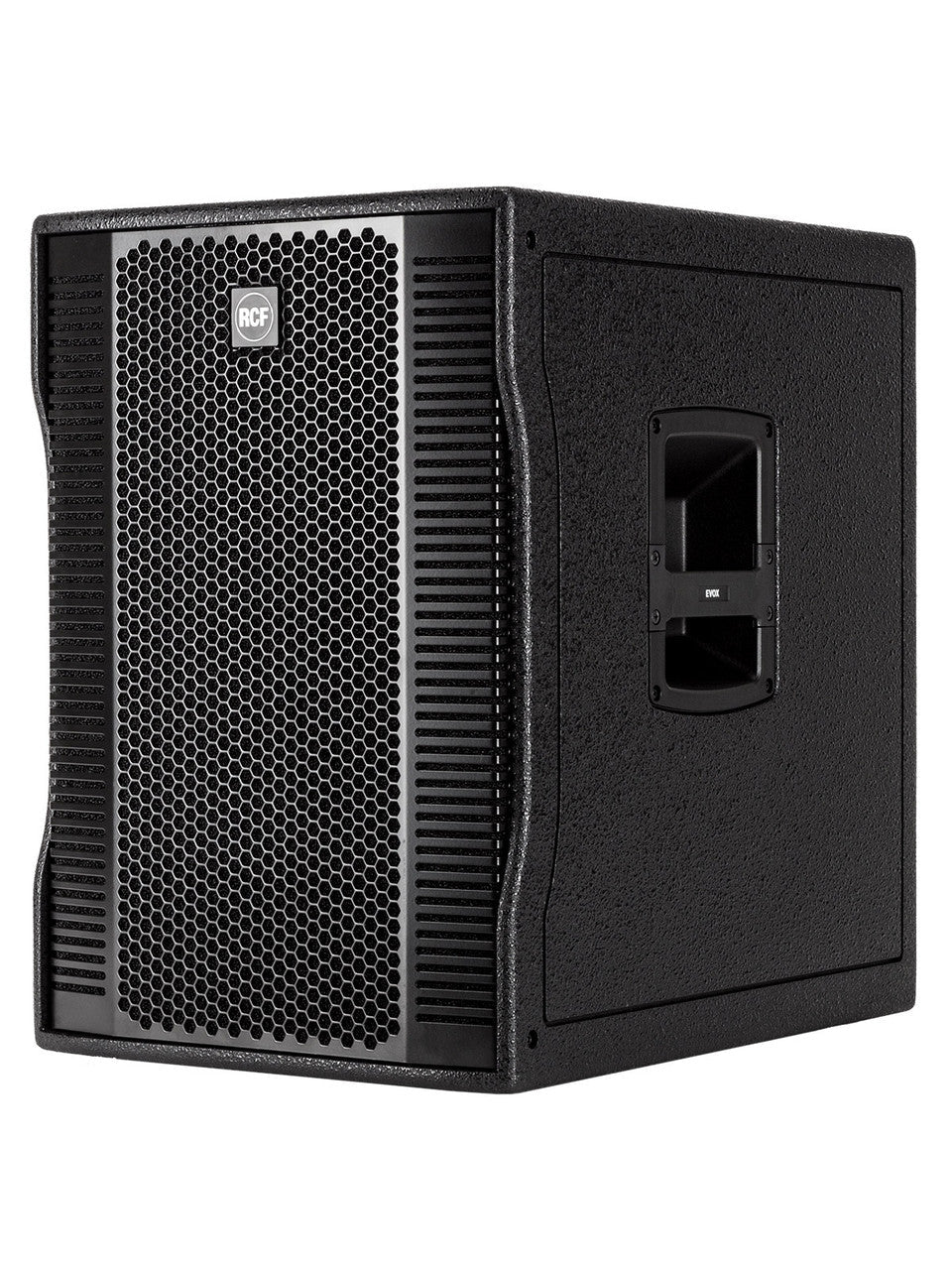 RCF EVOX-12-SYSTEM Active 1400W Portable PA System (Baltic Birch), 15" Subwoofer and (8)x4" Top